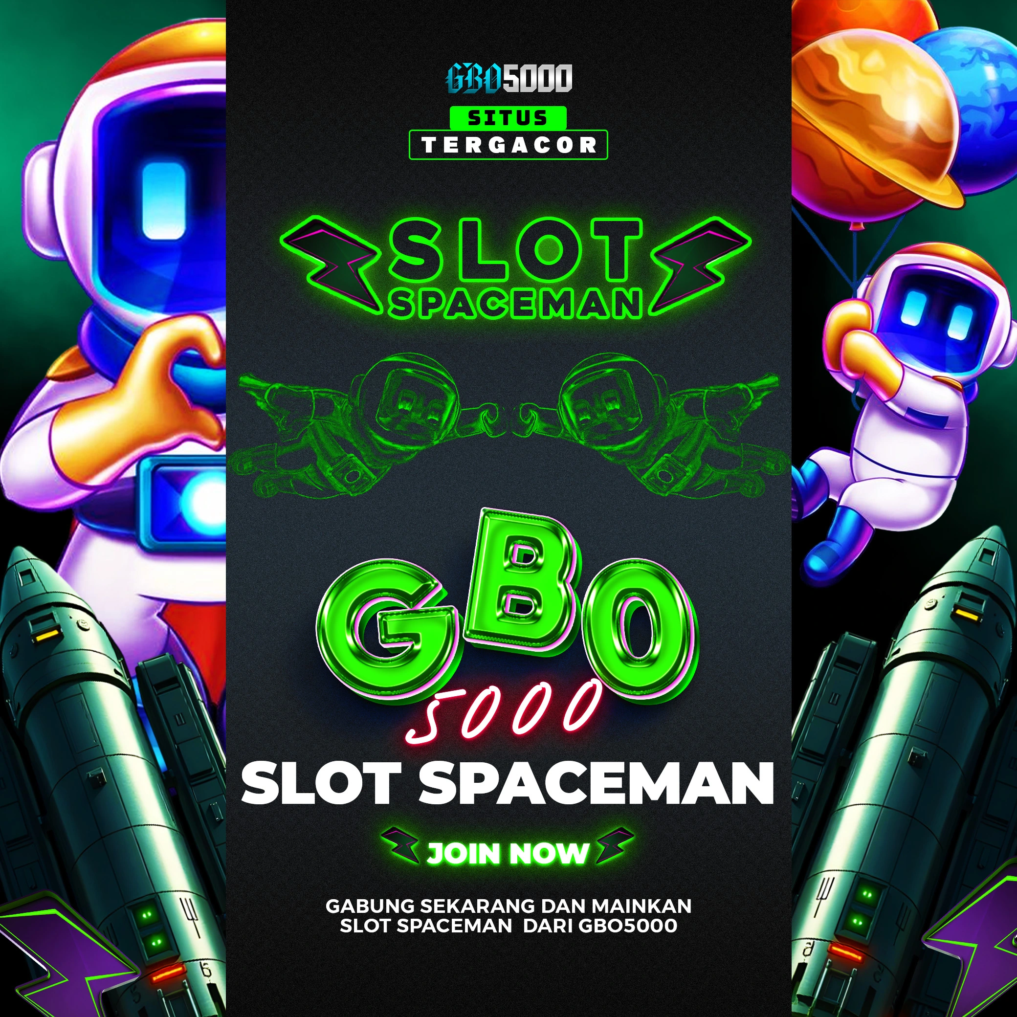 GBO5000: Situs Judi Slot Spaceman Online Gacor Mudah Menang Hari Ini 2025