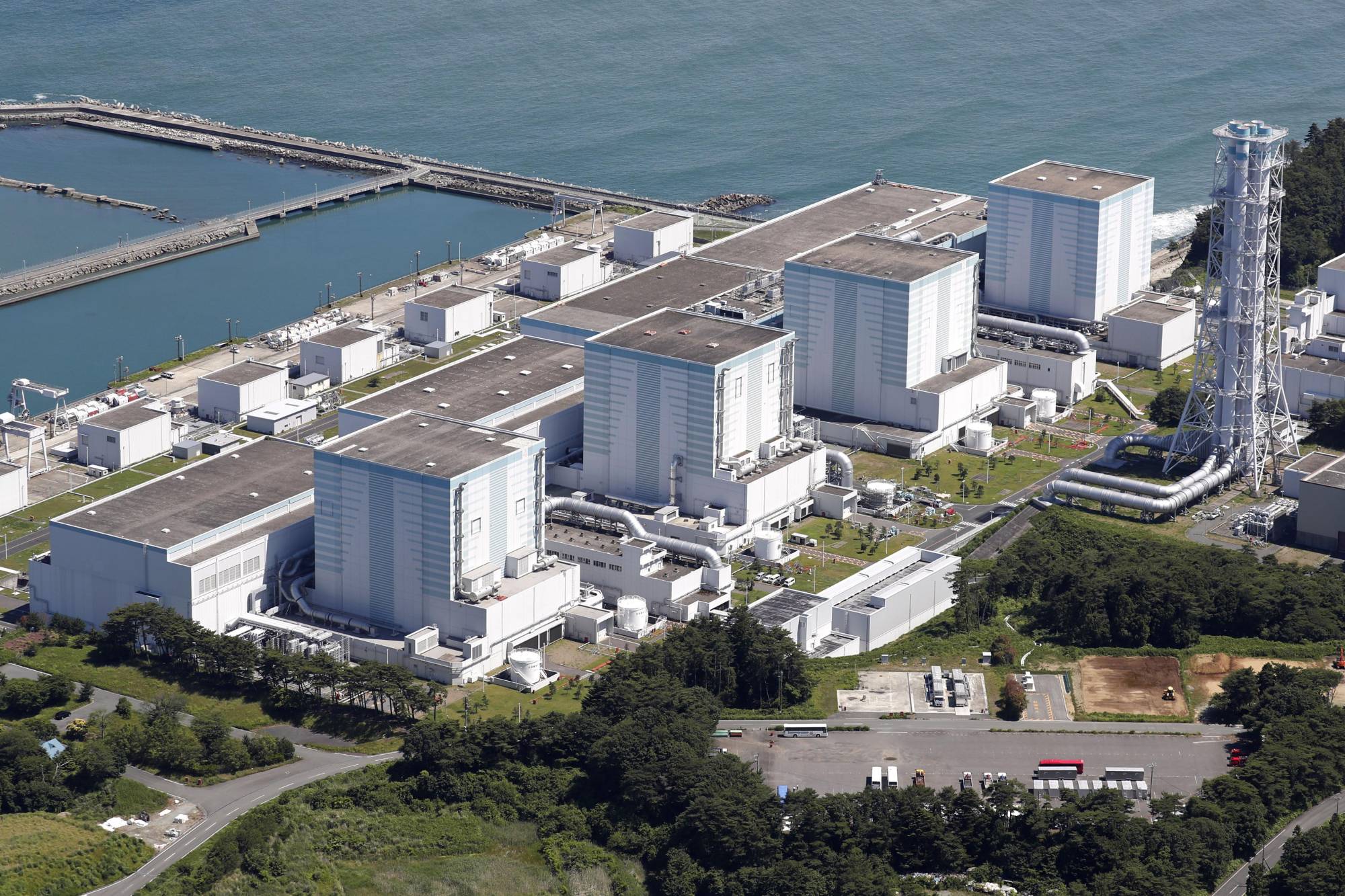 Касивадзаки карива. Фукусима. Fukushima Power Plant. АЭС Фукусима-1 до аварии. Фукусима 2000.